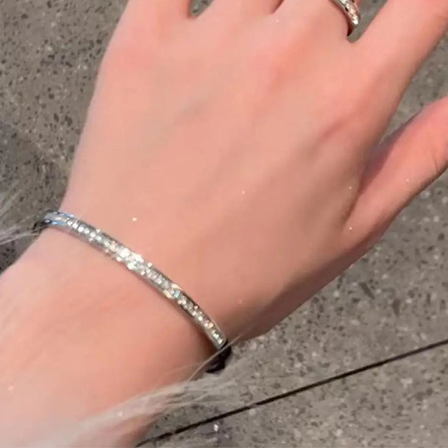 Pulseira Mesh Luxe Corrente Bold Elegance