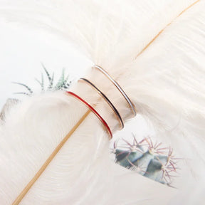 Anel Feminino Pequeno Mini 1mm Aço Inoxidável Cor Rosa Dourado