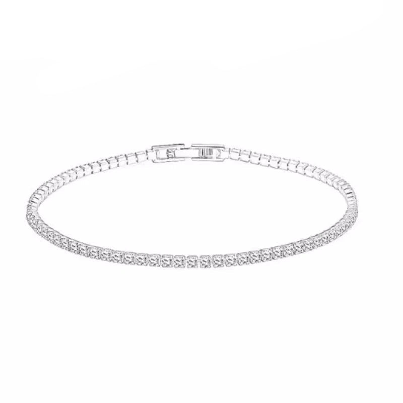 Pulseira Tennis Rosé Eternal com Zircônias