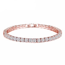 Pulseira Tennis Rosé Eternal com Zircônias