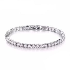 Pulseira Tennis Rosé Eternal com Zircônias